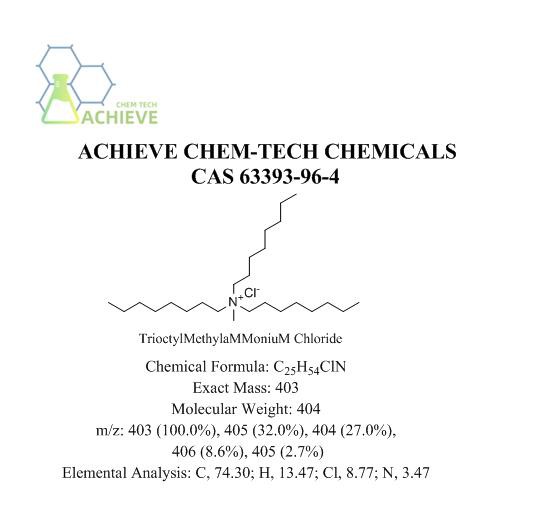 Cloruro di metiltrialkylammonio cas 63393-96-4