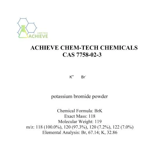 Polvere di bromuro di potassio CAS 7758-02-3