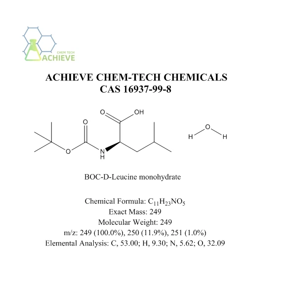 BOC-D-leucina monoidrato CAS 16937-99-8