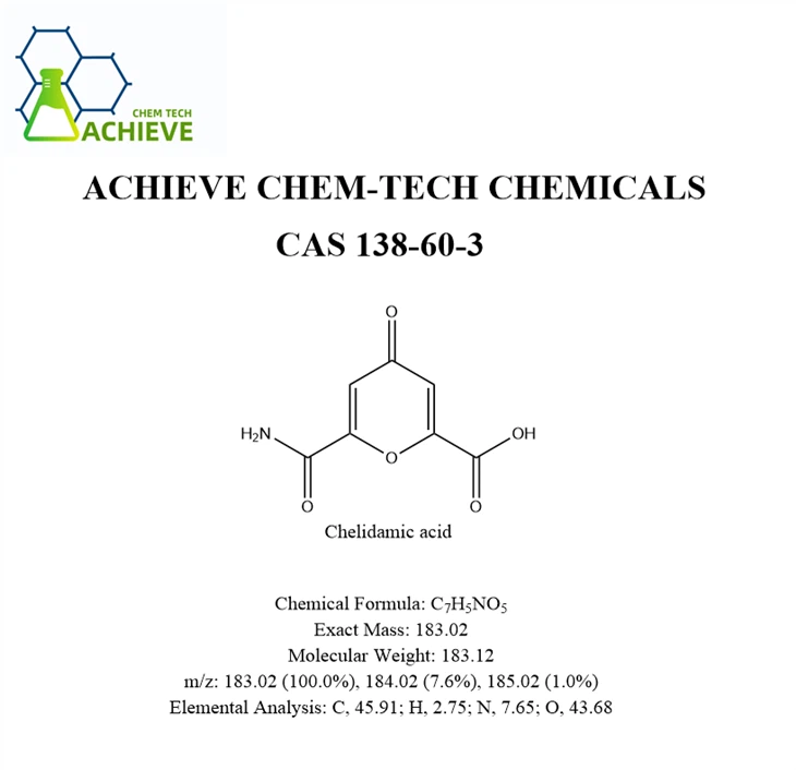 Acido chelidamico CAS 138-60-3