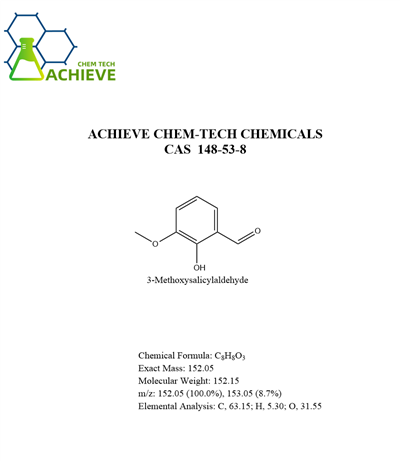 3-metossisalicilaldeide CAS 148-53-8